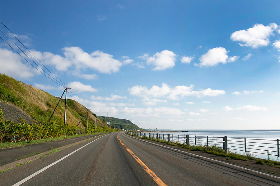 最北端:北海道稚内市(宗谷岬)