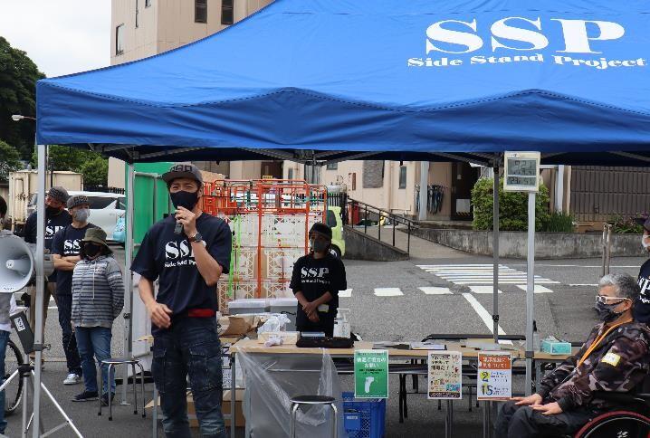 1995年、1996年ロードレース世界選手権GP125チャンピオンであり、SSP代表理事の青木治親さん