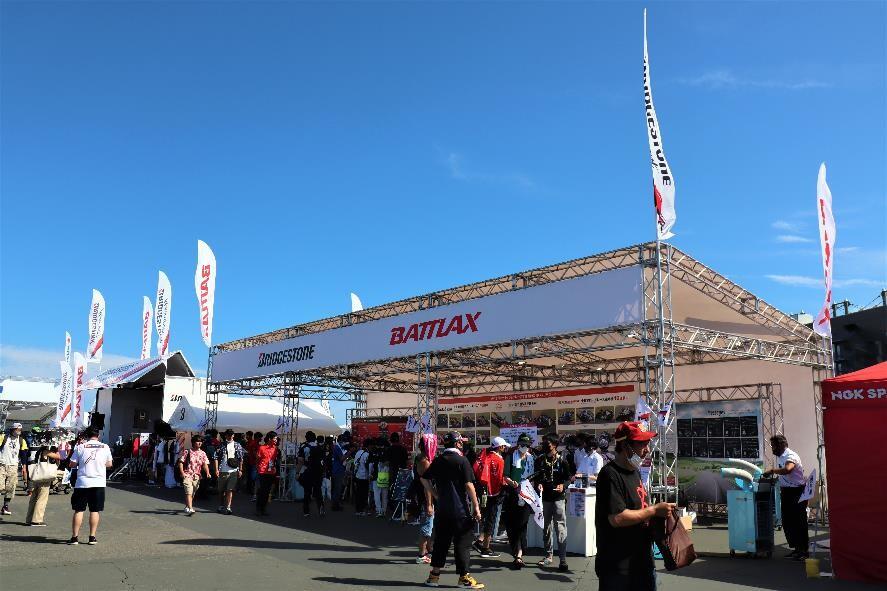 ブリヂストンの出展ブース