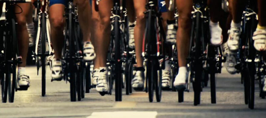東京1964オリンピック 自転車ロードレース史上類を見ない、ゴール直前 