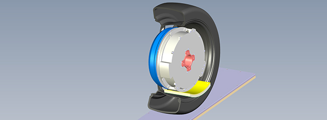 走行中ワイヤレス給電対応タイヤ
