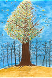 「自然を木鳥（きちょう）に」稲村小学校　4年生 宮﨑 悠さん