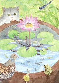 「私の庭の小さな地球」金城 みのりさん