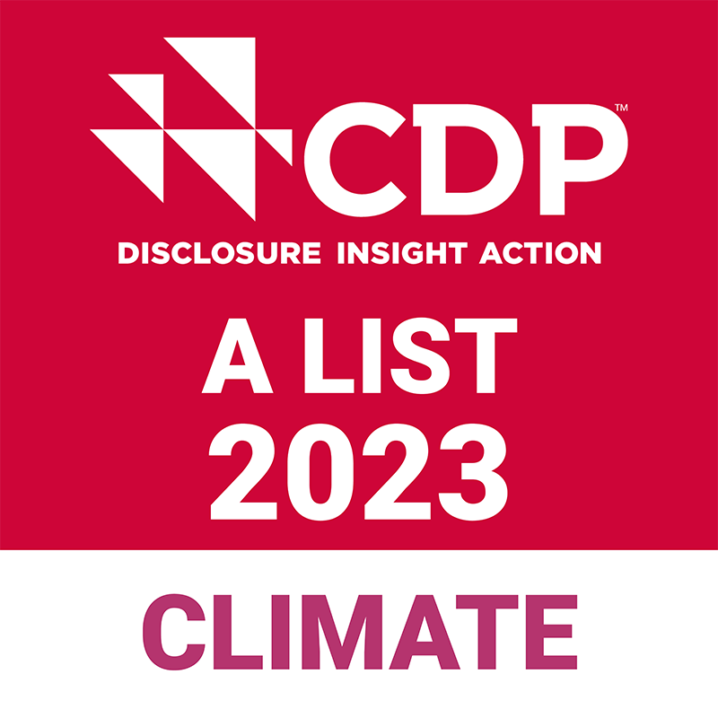 CDP A LIST 2023 CLIMATE ロゴ