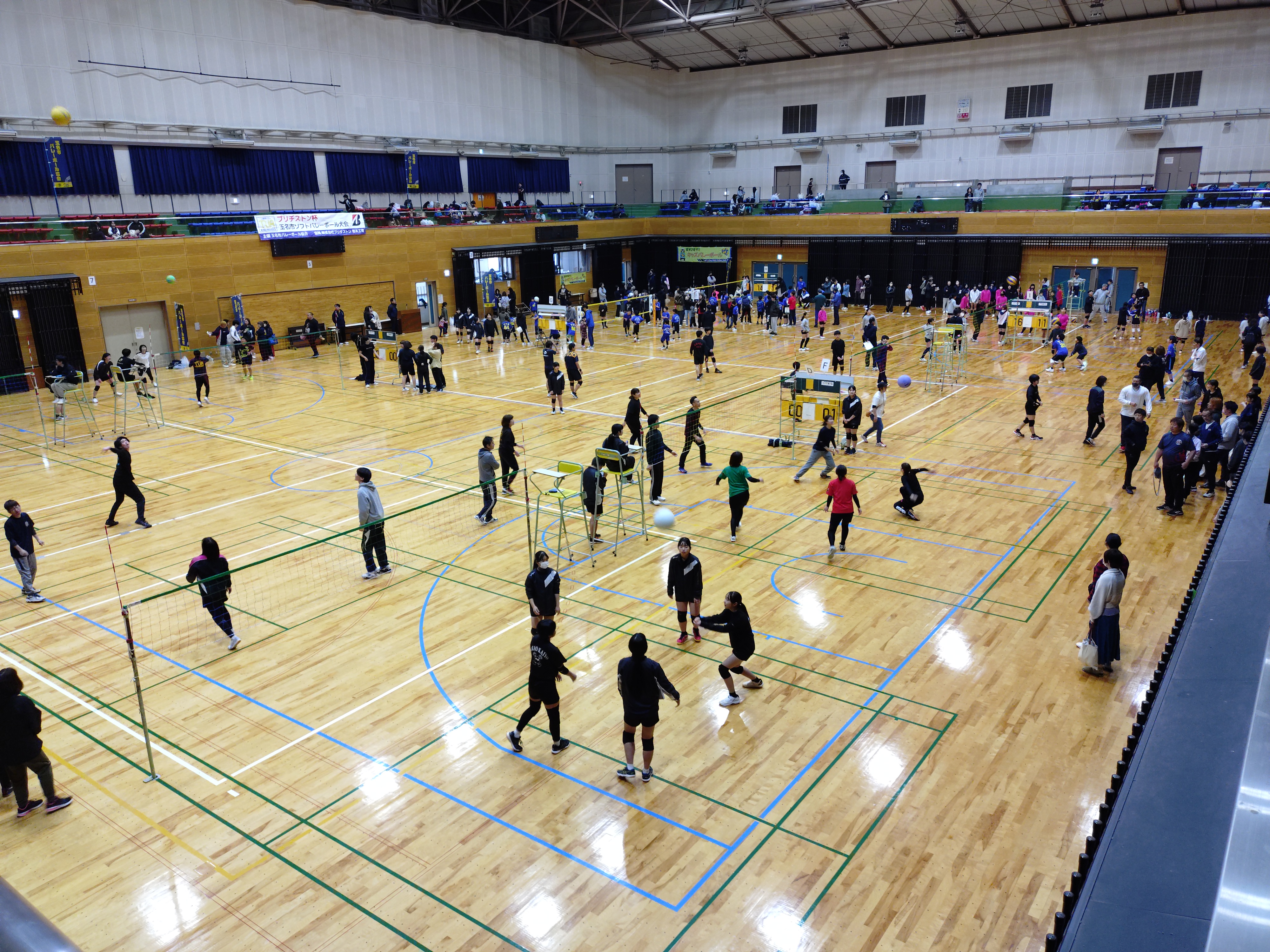 ブリヂストン杯玉名市ソフトバレーボール大会