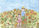 ひまわりいっぱい