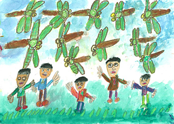 かっこいいトンボ