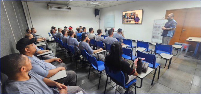 教材を用いた教育実施状況(ブラジル)