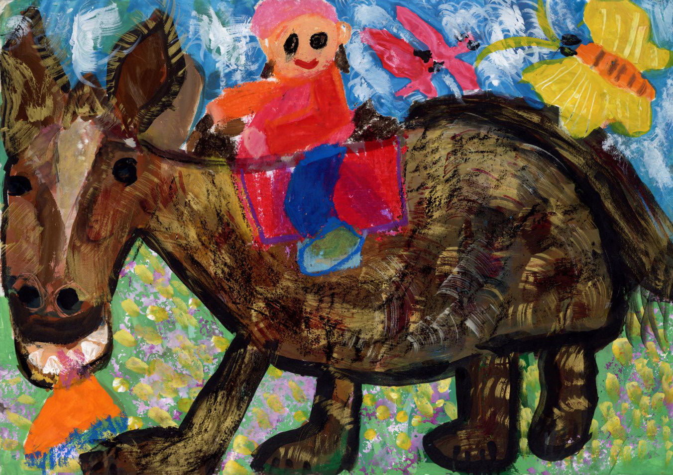 「北海道の大自然の中ホーストレッキング」