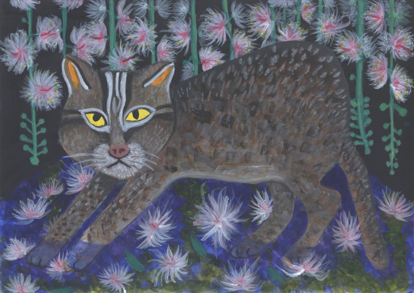 「大きい口のかば」