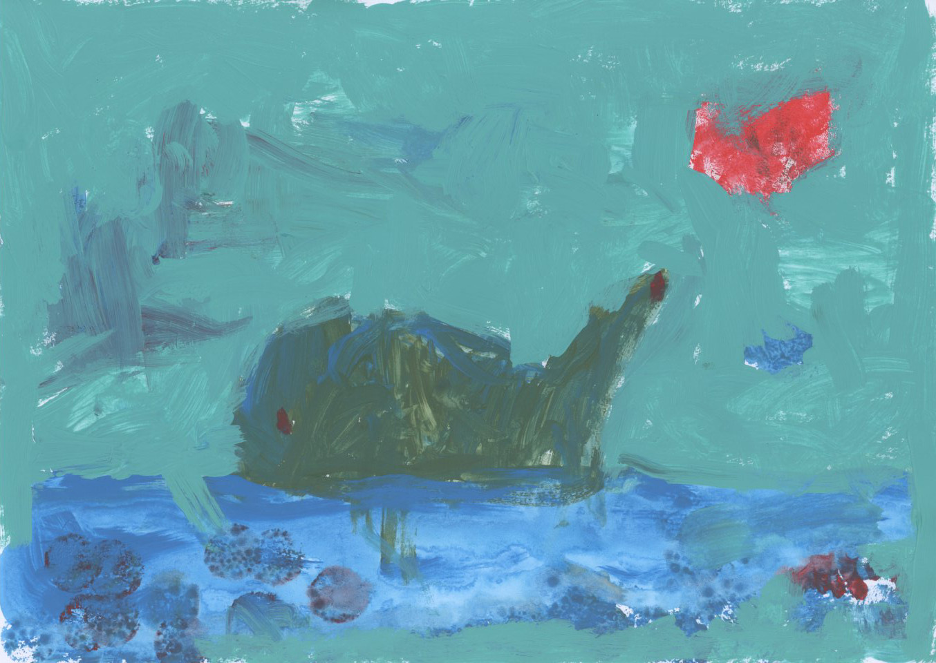 「じんべいザメのさんぽ」