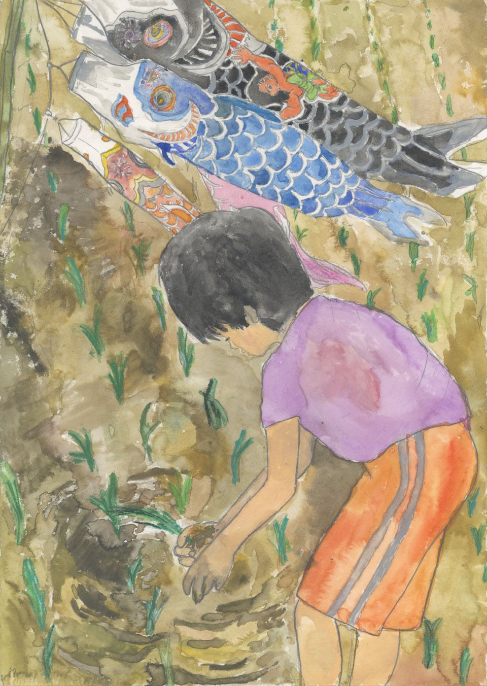 「5月の田植え」