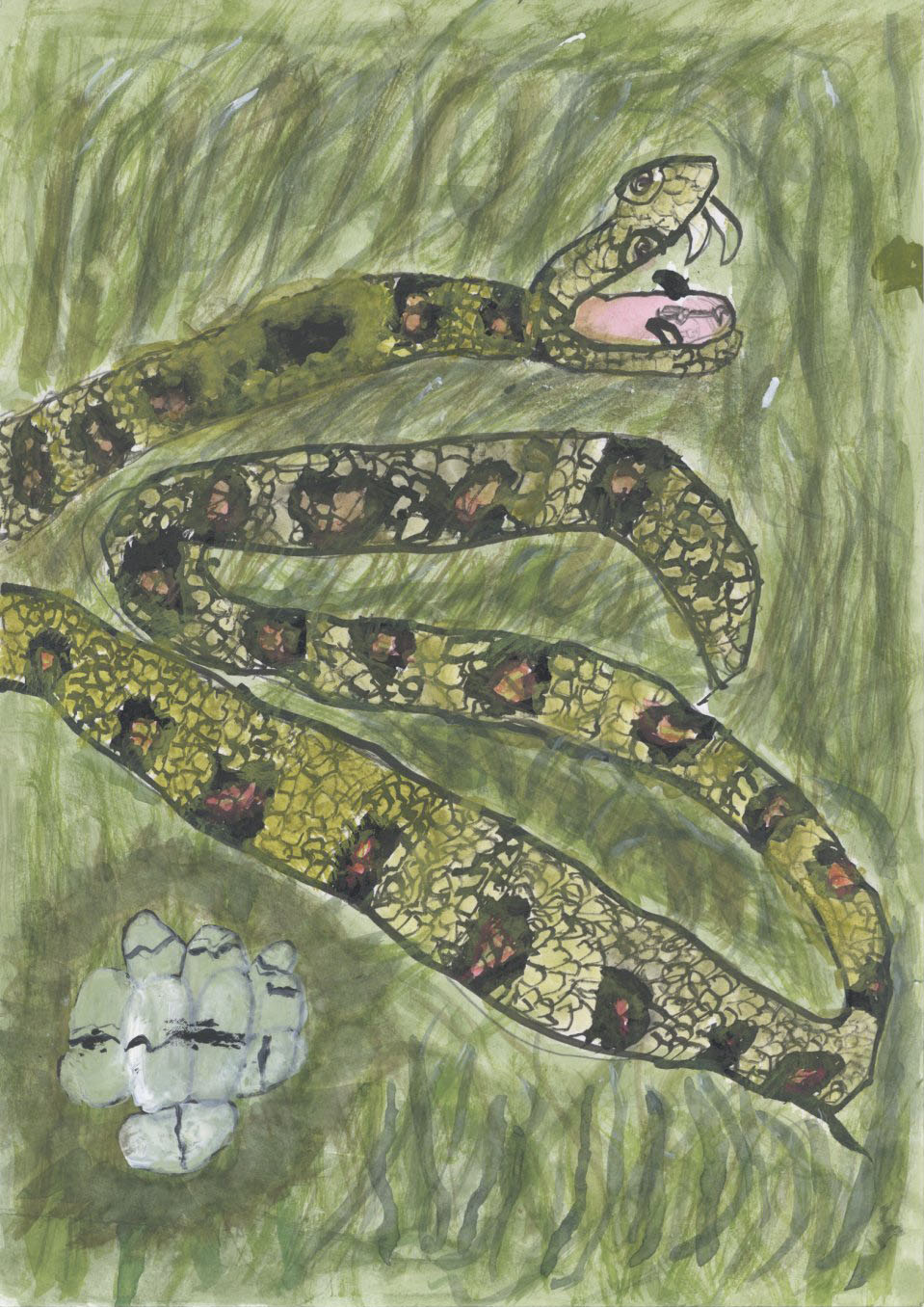 「ぼくの大すきなとくの島さいきょうハブ」