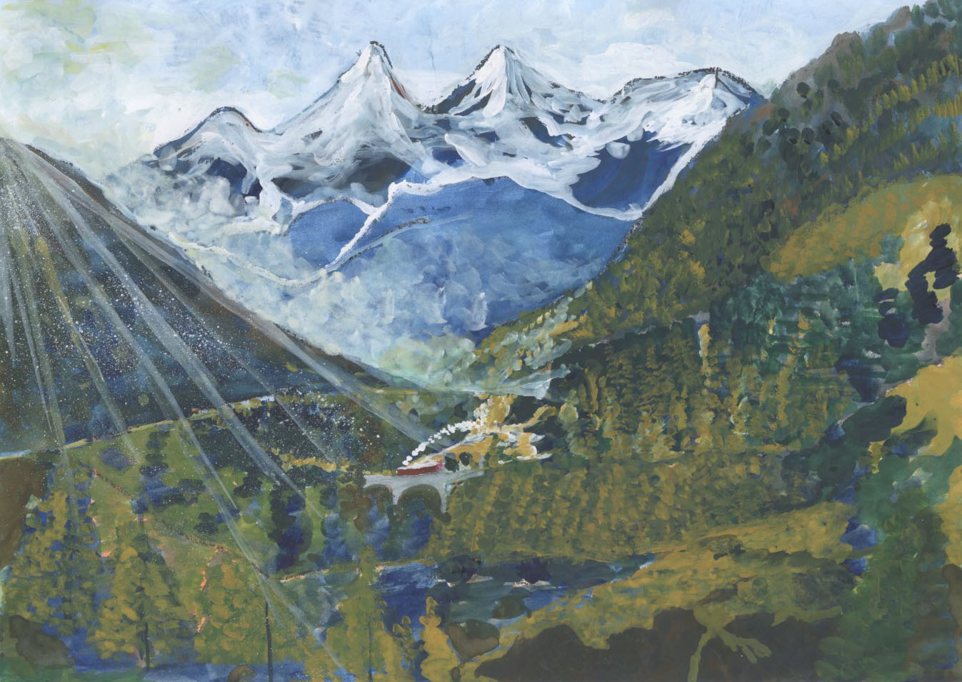 「行ってみたいアルプス山」