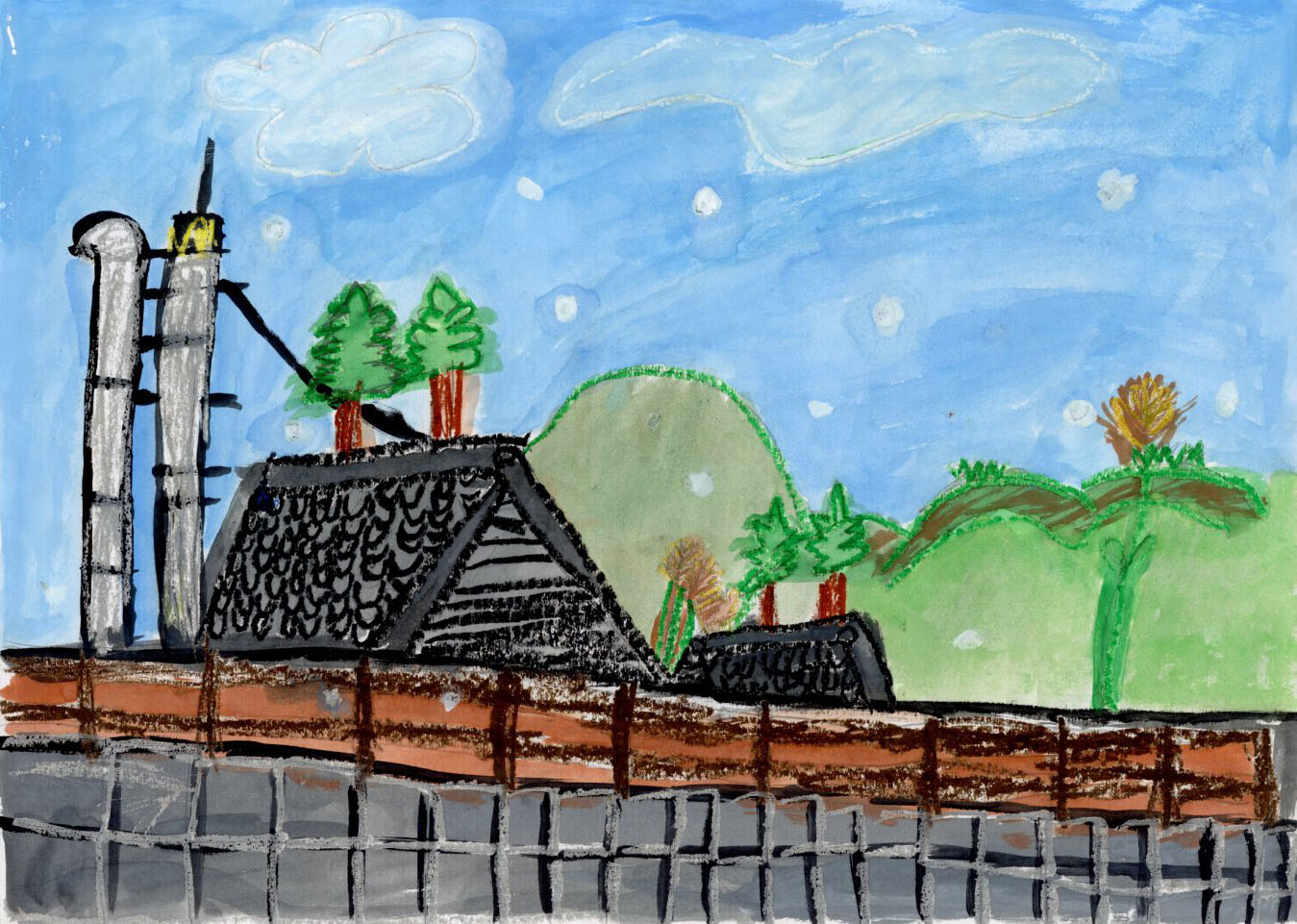 「わたしのいえから見たけしき」