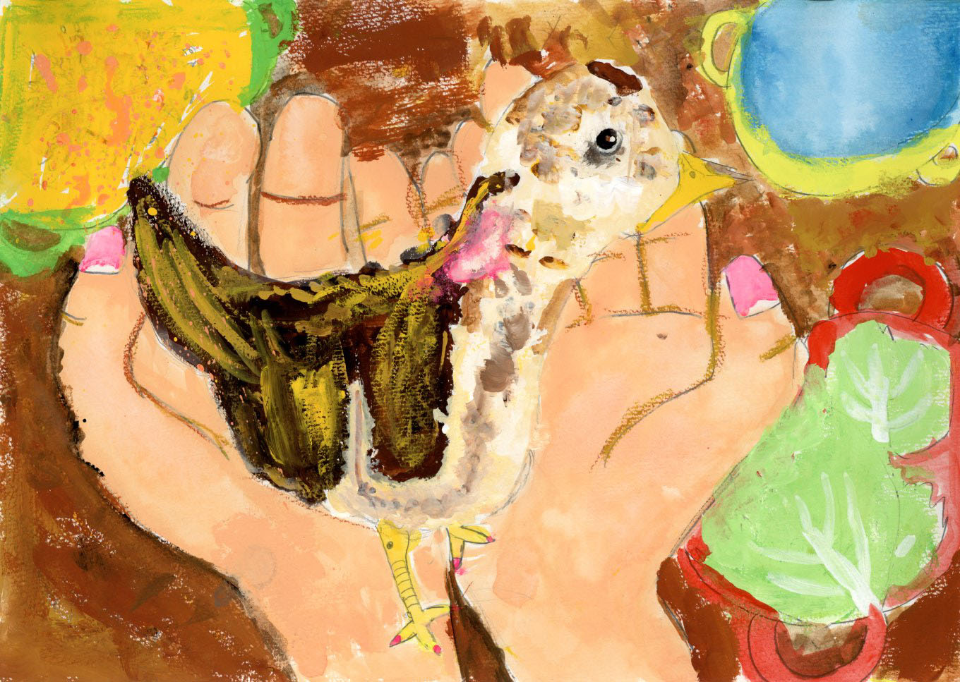 「小さなチャボ」